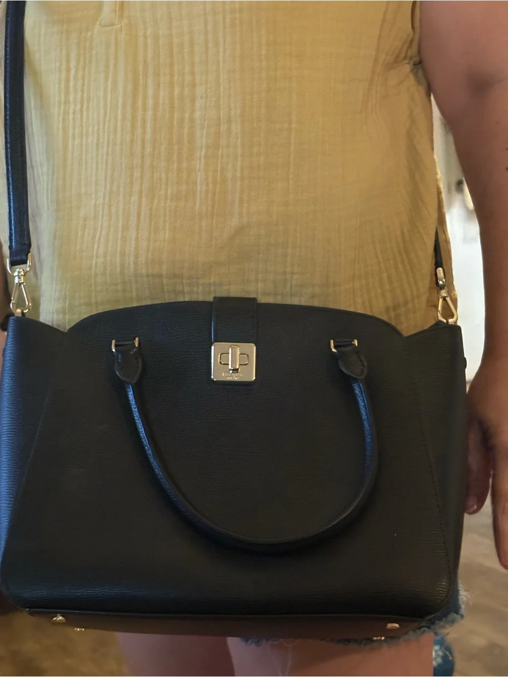 kate spade sleek black